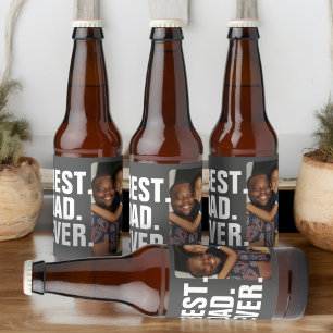 Rótulo Para Garrafa De Cerveja Melhor Pai de Oferta de Fotografias do Dia de os p