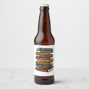 Rótulo Para Garrafa De Cerveja Mês da História Negra Sonho