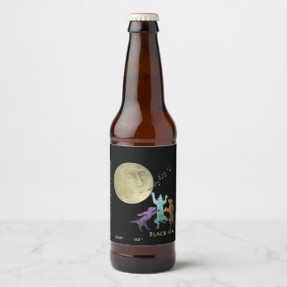 Rótulo Para Garrafa De Cerveja Moondance, nome e estilo