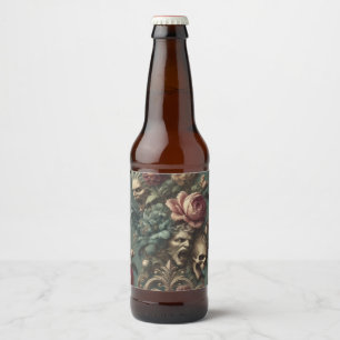 Rótulo Para Garrafa De Cerveja Muito Longe da Dor – Gótico Vitoriano