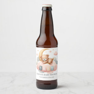 Rótulo Para Garrafa De Cerveja Nós Podemos Esperar Garota Chá Rosa