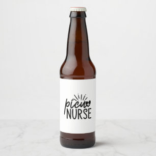 Rótulo Para Garrafa De Cerveja Nurse Gift Picu Nurses