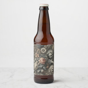 Rótulo Para Garrafa De Cerveja Os Greys – Design Gótico Vitoriano
