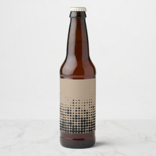 Rótulo Para Garrafa De Cerveja Padrão geométrico de círculo moderno, urbano e div