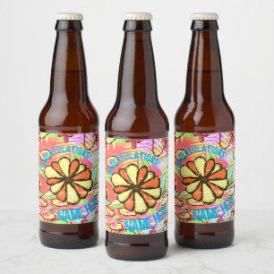 Rótulo Para Garrafa De Cerveja Personalizar Essenciais da Celebração