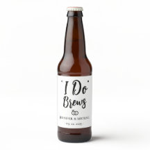 Personalizar Recepção de Casamento I Do Brews