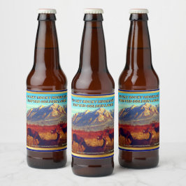 Rótulo Para Garrafa De Cerveja Personalizar Rótulo de Garrafa de Cerveja Caseira 