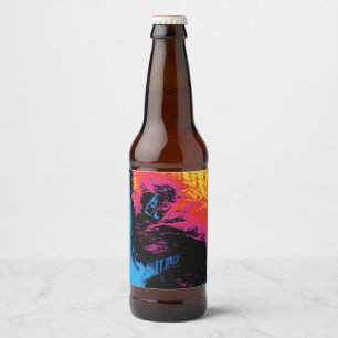 Rótulo Para Garrafa De Cerveja pimenta e plástico silenciadas