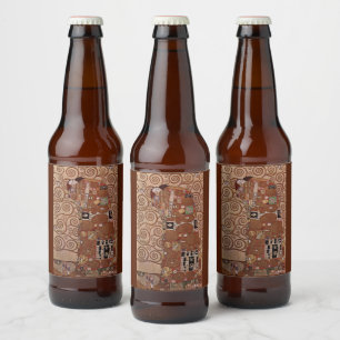 Rótulo Para Garrafa De Cerveja Pintura de Gustav Klimt: O Embrião (cerca de 1909)