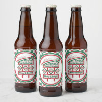 Pôster Retro do Papai Noel – Ho Ho Ho Alegre e Bri