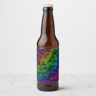 Rótulo Para Garrafa De Cerveja Pride Glass