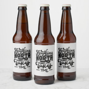 Rótulo Para Garrafa De Cerveja Qualquer Coisa Que Vale A Pena Ter Leva Uma Inspir