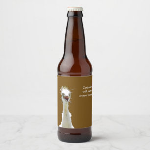 Rótulo Para Garrafa De Cerveja Rótulo de Ave Louca