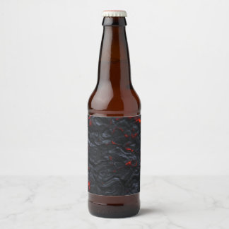 Rótulo Para Garrafa De Cerveja rótulo de garrafa de lava