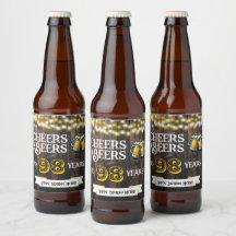 Saudações e Cervejas para 98 Anos de Aniversário R