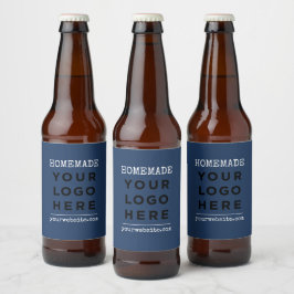 Rótulo Para Garrafa De Cerveja Site Caseiro Logotipo da Empresa Produto