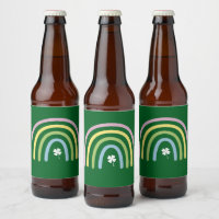 Trevo de Quatro Folhas Arco-íris Dia de São Patríc