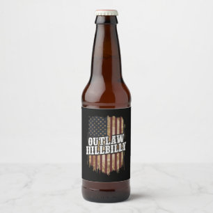 Rótulo Para Garrafa De Cerveja Trump Vance 2024 J.D. Vance Fora da Lei Caipira