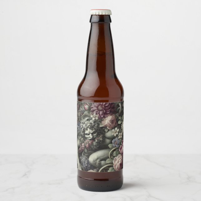Rótulo Para Garrafa De Cerveja 🎭 Uma Comédia Colossal – Gótico Vitoriano (Frente)