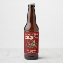 Vamos da festa de Ano Novo Vermelho glamouroso