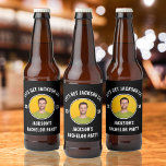 Rótulo Para Garrafa De Cerveja Vidro Shot Da Festa De Baquelagem De vamos<br><div class="desc">O vamos recebe as etiquetas de garrafas de cerveja do Groom Lit. Esta etiqueta de garrafa de cerveja faz o presente perfeito para o noivo e os hóspedes que vão à despedida de solteiro!</div>