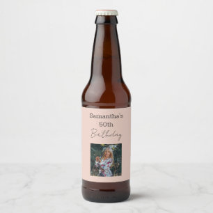 Rótulo Para Garrafa De Cerveja Vinho De Perfeição Idade 50.º Aniversário