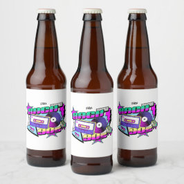 Rótulo Para Garrafa De Cerveja volta aos anos 90