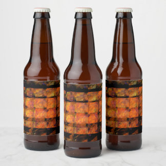Rótulo Para Garrafa De Cerveja Wall Abstrato Art