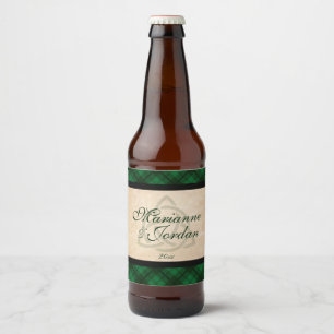 Rótulo Para Garrafa De Cerveja Xadrez Celta