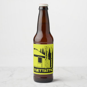 Rótulo Para Garrafa De Cerveja Yurt Living In Nature