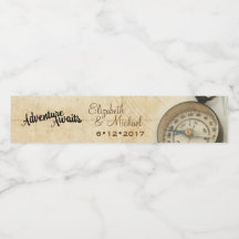 Aventura Aguarda Rótulo da Garrafa de Água