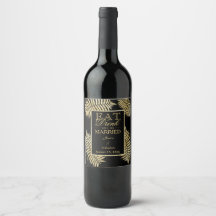 Casamento Elegante Faux Folha de Ouro Bracken