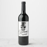 Rótulo Para Garrafa De Vinho Esquadrão do Groom<br><div class="desc">Engraçado e original design do "esquadrão do noivo". Faz uma excelente de solteiro ou presente de casamento para o futuro Sr. e amigos.</div>