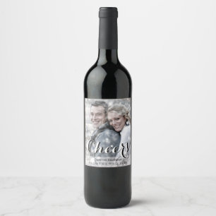 Rótulo Para Garrafa De Vinho Foto feita sob encomenda moderna do roteiro dos