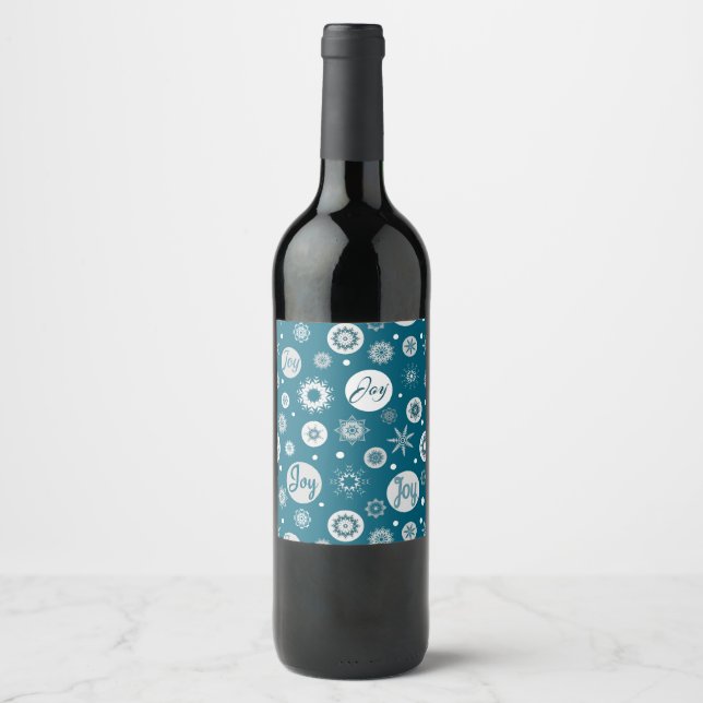 Rótulo Para Garrafa De Vinho Joy (Frente)