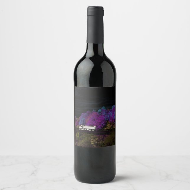 Rótulo Para Garrafa De Vinho oscar deixa a festa (Frente)