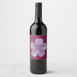 Rótulo Para Garrafa De Vinho Pineywoods Geranium nº 1