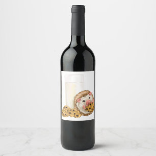 Rótulo Para Garrafa De Vinho Porco do biscoito
