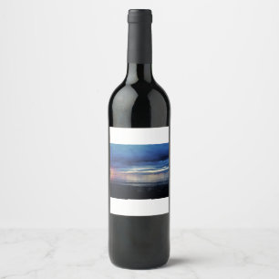 Rótulo Para Garrafa De Vinho Tranquilidade