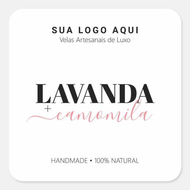 Rótulo Para Velas, Etiqueta Velas, Etiqueta  (Frente)