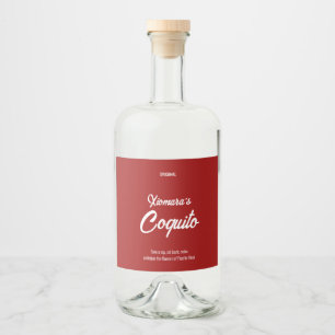 Rótulo personalizado para garrafa de vinho (8,9 cm