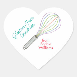 Rótulos / adesivos de bolachas sem glúten