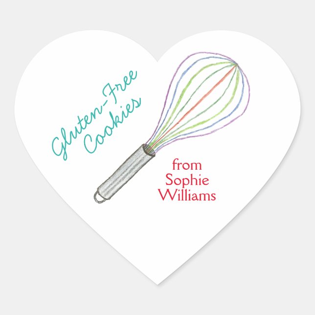 Rótulos / adesivos de bolachas sem glúten (Frente)