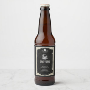 Rótulos de Cerveja de Halloween das Lágrimas Fan