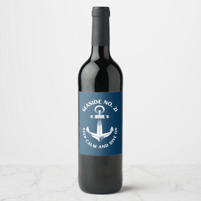 rótulos de garrafa de vinho (Frente)