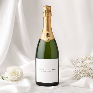 Rótulos de Garrafa de Vinho de Luxo para Casamento