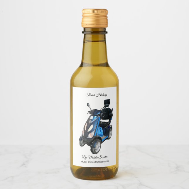 Rótulos de Garrafa de Vinho Mini 10pk (Frente)