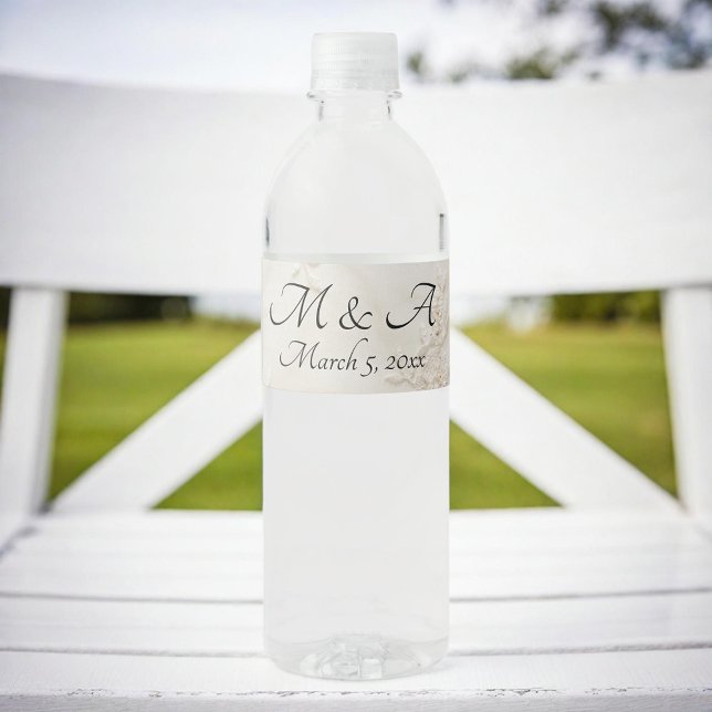 Rótulos de Garrafas de Água de Cascata bordados (Criador carregado)