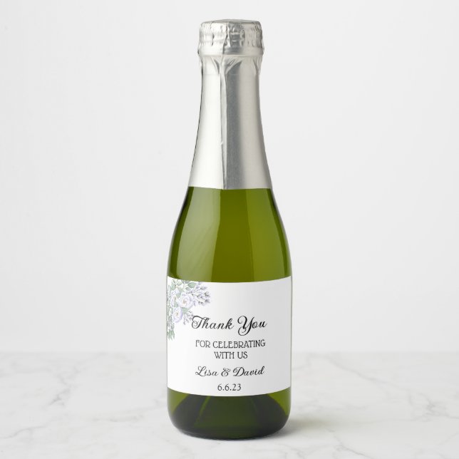 Rótulos De Garrafas De Vinho Mini Espumantes De Ca (Frente)