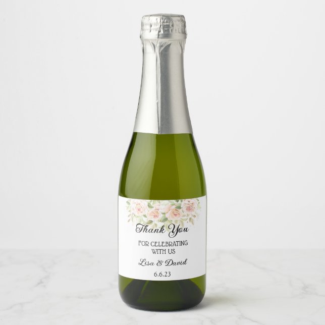 Rótulos De Garrafas De Vinho Mini Espumantes De Ca (Frente)